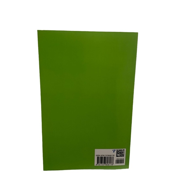 NWT The Blank One Brown Counseling blank journal. Lime green color - Picture 2 of 3